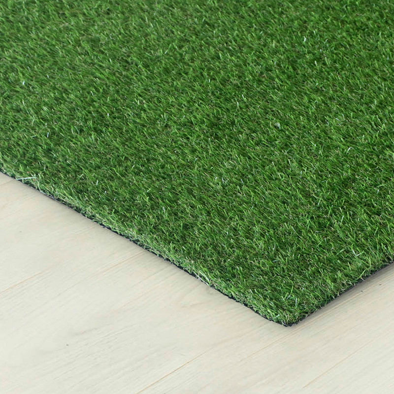 Pasto Sintético Garden 20 mm - Brotes Cafés