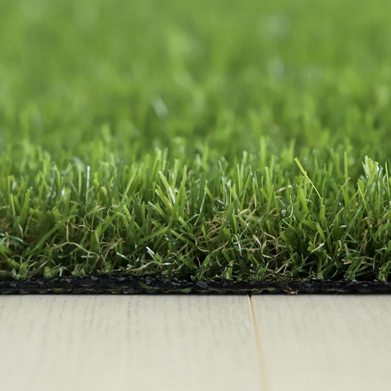 Pasto Sintético Garden 30 mm - Brotes Cafés