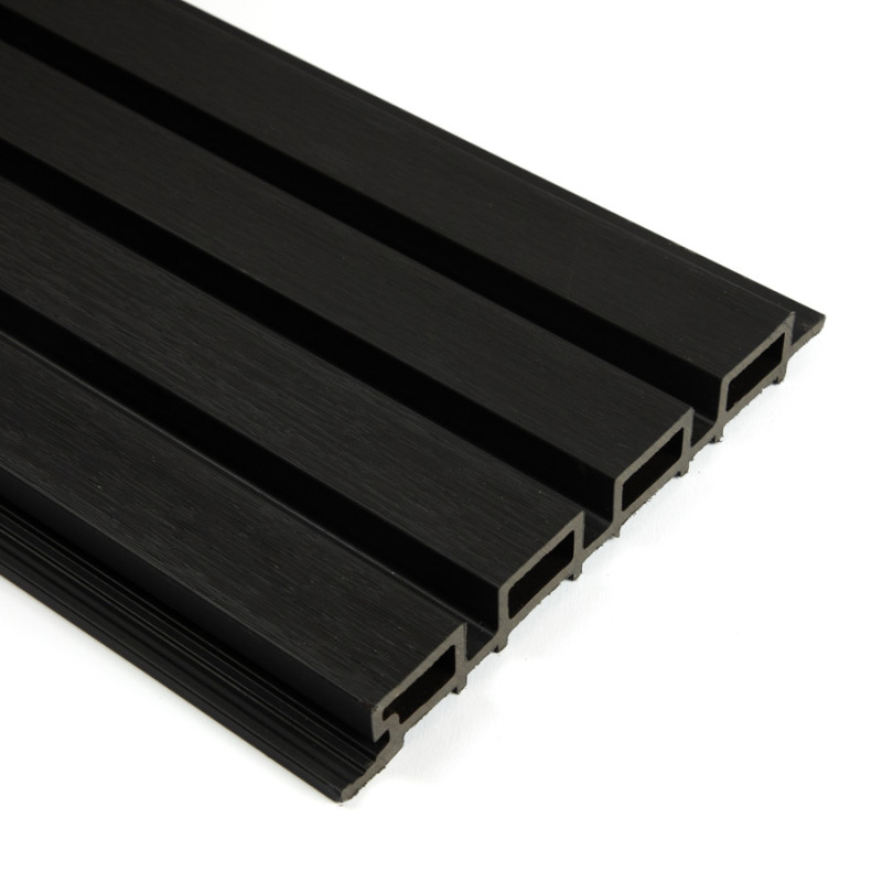 Wall Panel WPC Exterior Black 219x2.900x26 mm